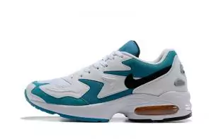 nike air max 2 nike chaussures ers sneakand white green